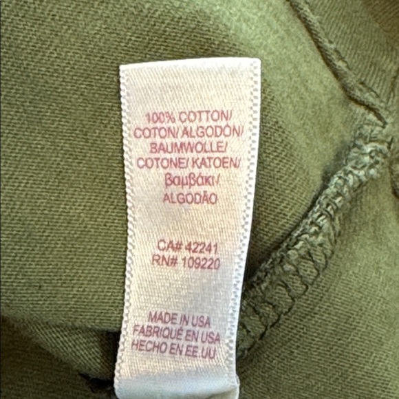 Velvet by Graham & Spencer green Mock Neck Midi Dress, Anthropologie 100% Cotton - Picture 11 of 12